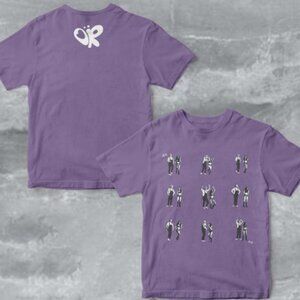 Olivia Rodrigo Reimagined Sour Gildan Tee Two Sided Album Art